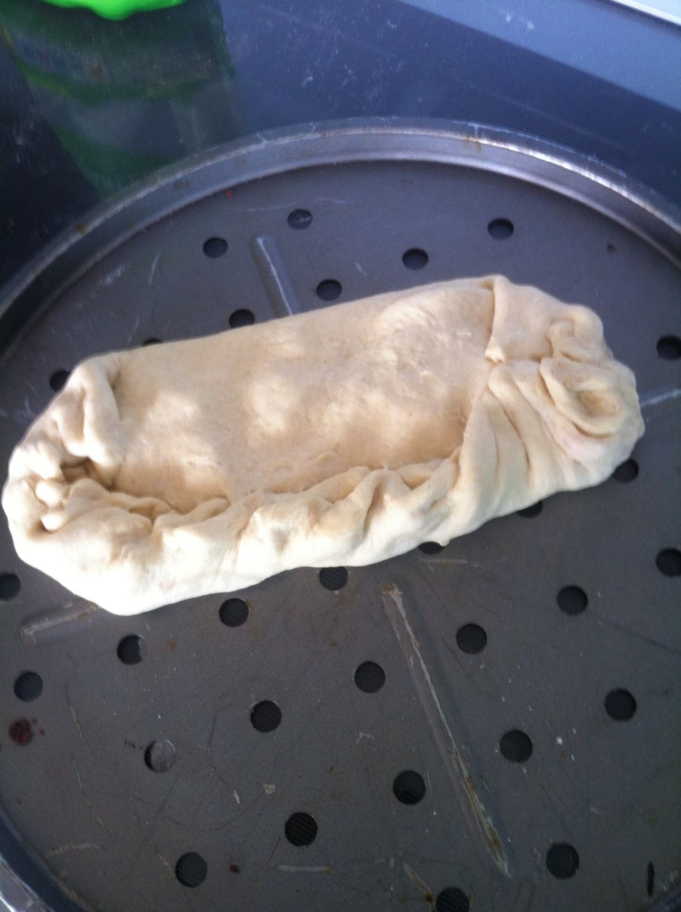 ...and place on a spare pizza or baking tray