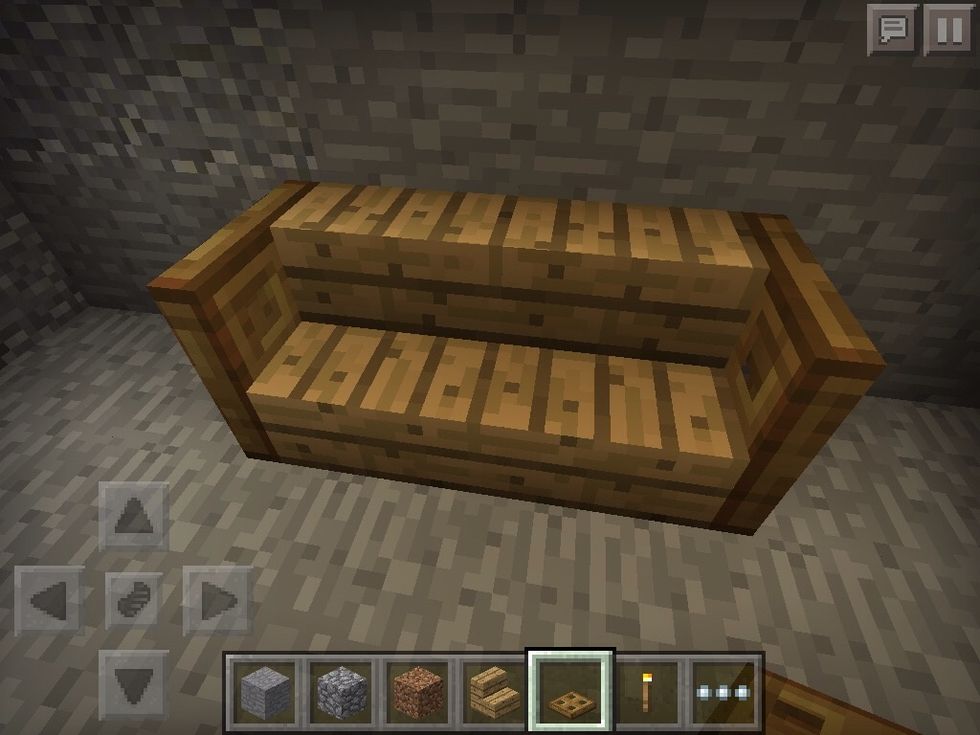 And placing open trap doors on The side instead of more wood stairs