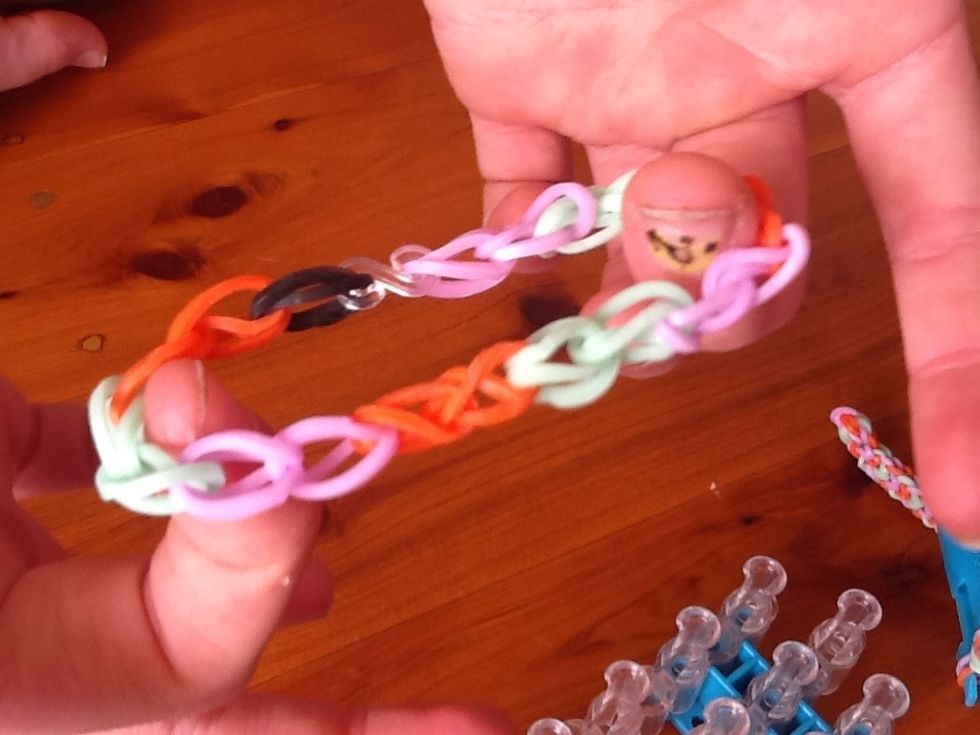 And pull it off and connect the ends.