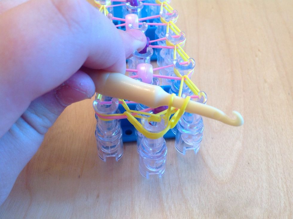 And pull it through.