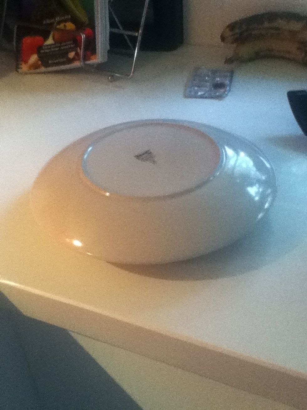 And put a plate over the top!