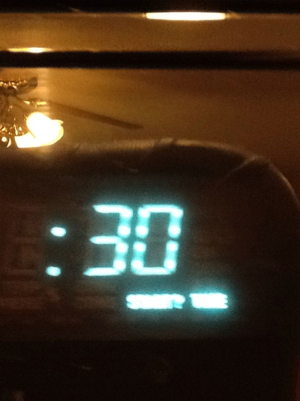 And put it back in the microwave for 30 seconds