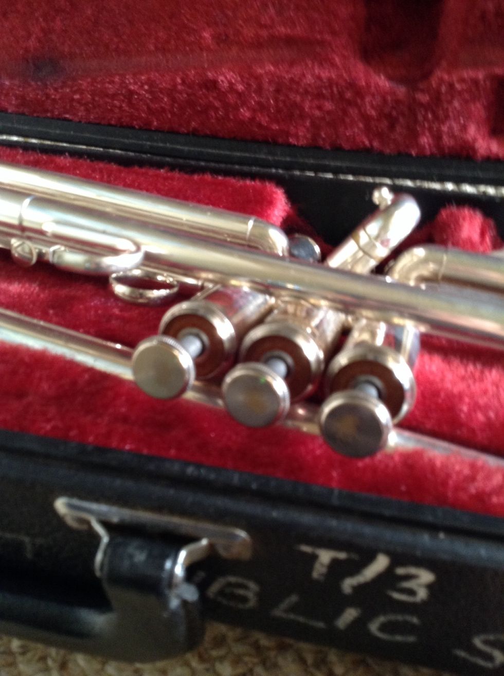 And put it back in the trumpet and your done!