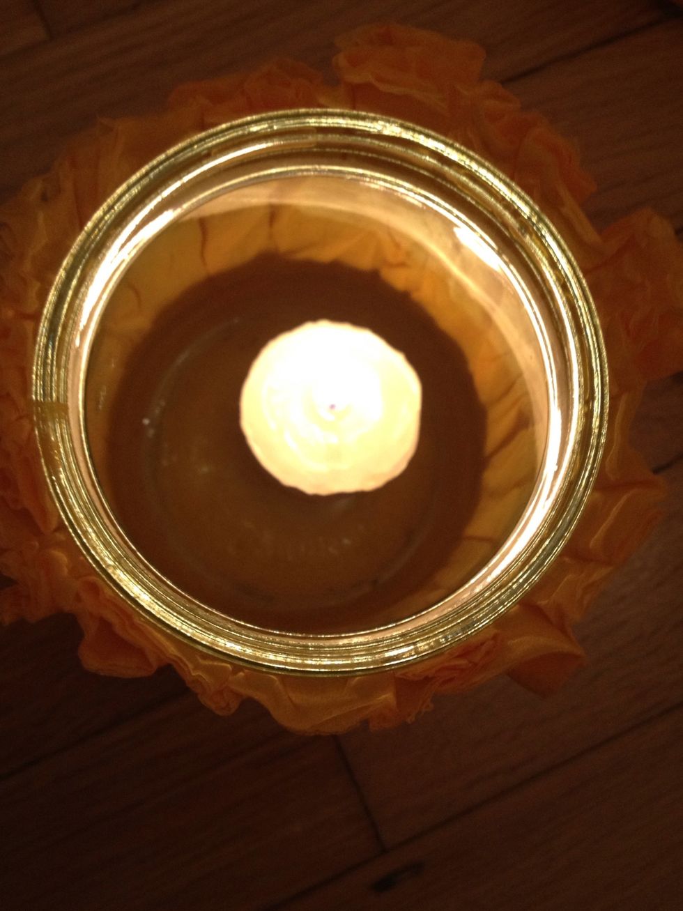 ... and put it in the jar.