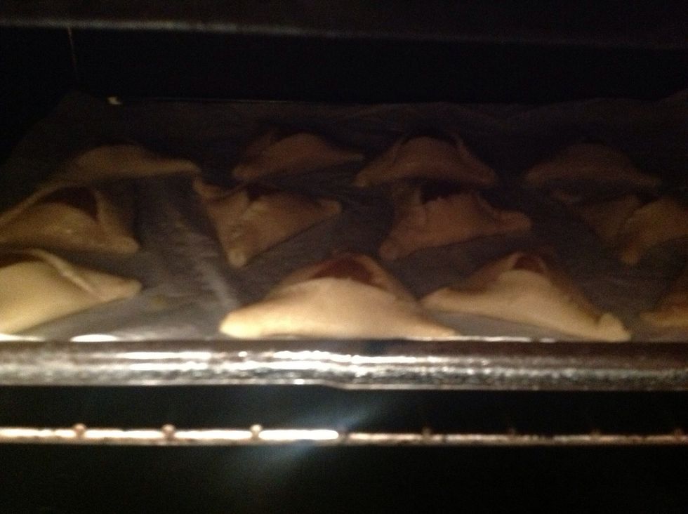 And put it into the oven for approx 15mins