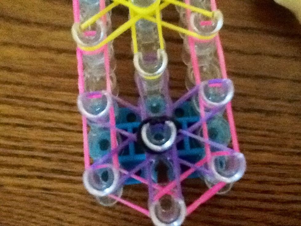 And put it on the first middle of the star.