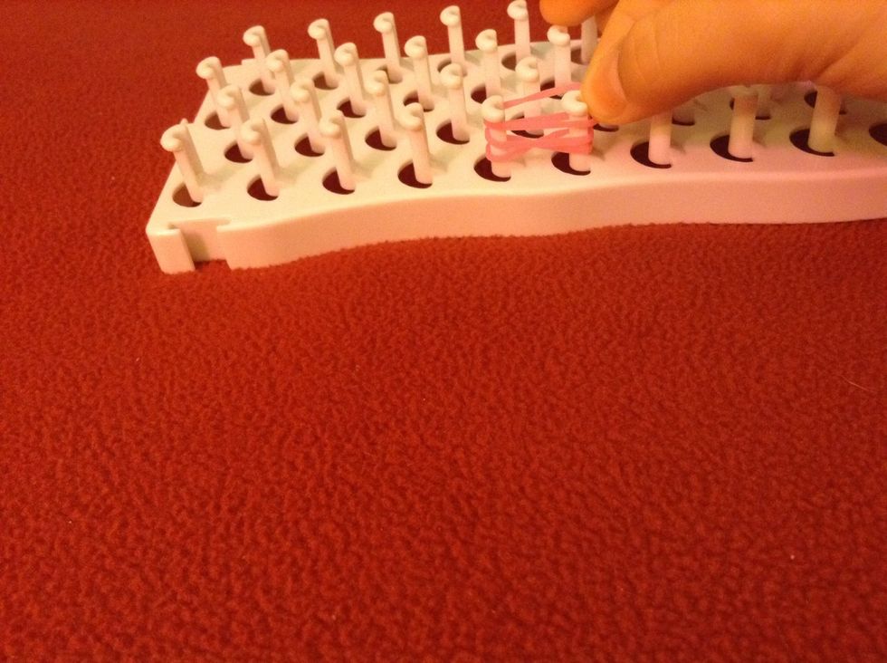 And put it on top of the uncrossed one uncrossed