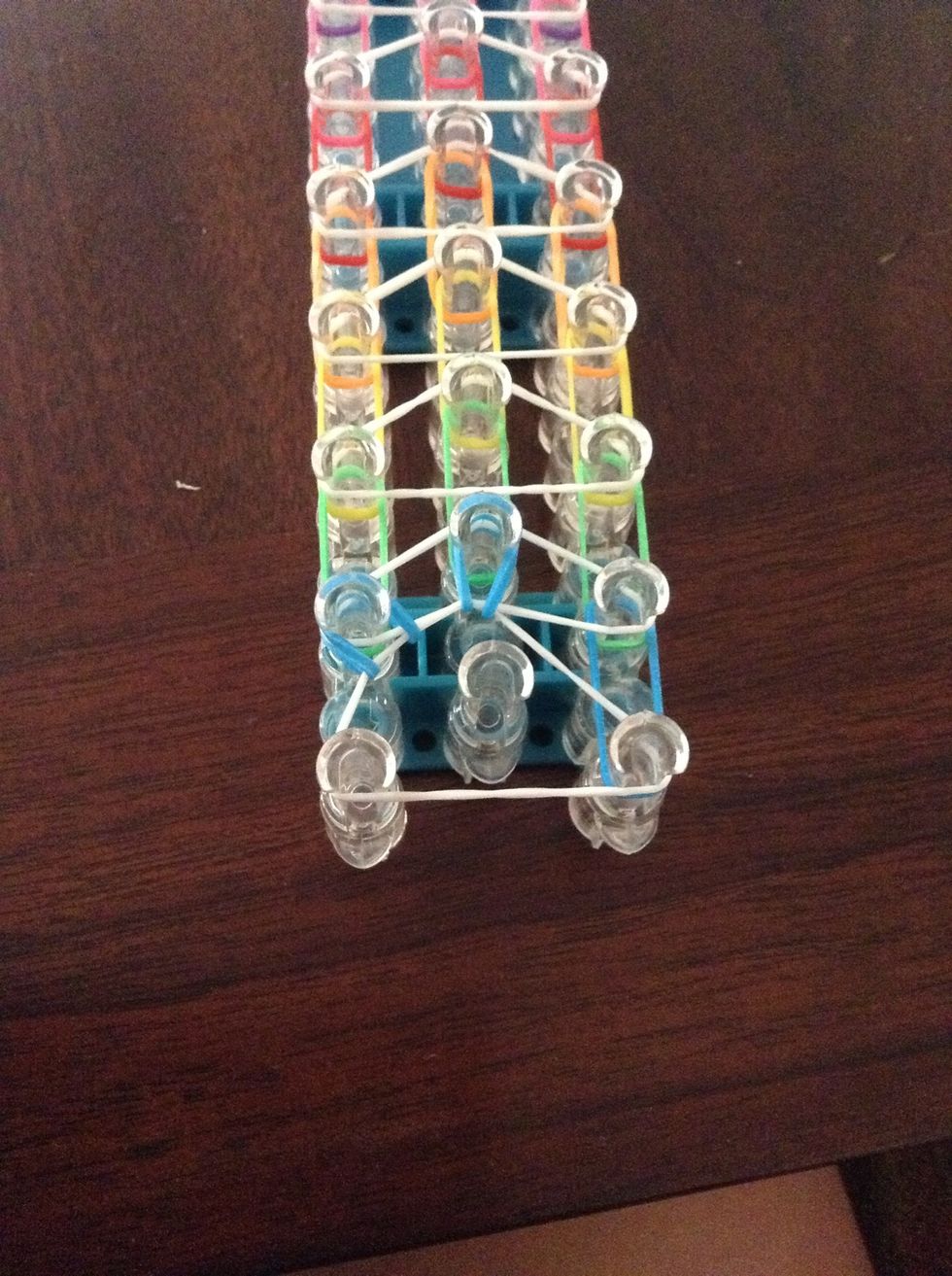 And put it up to the upper peg