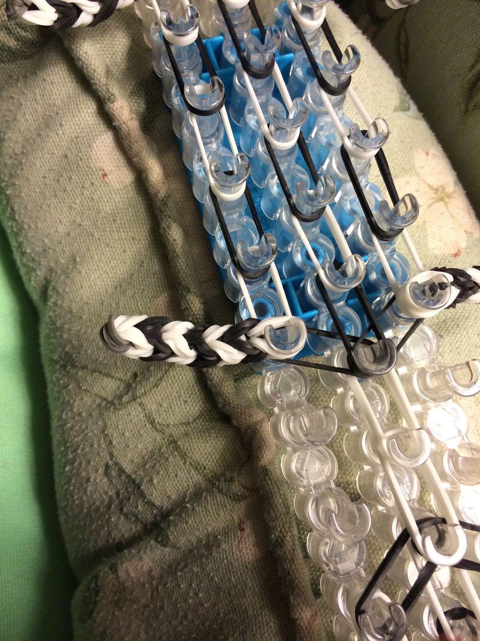 And put the last leg on the other side