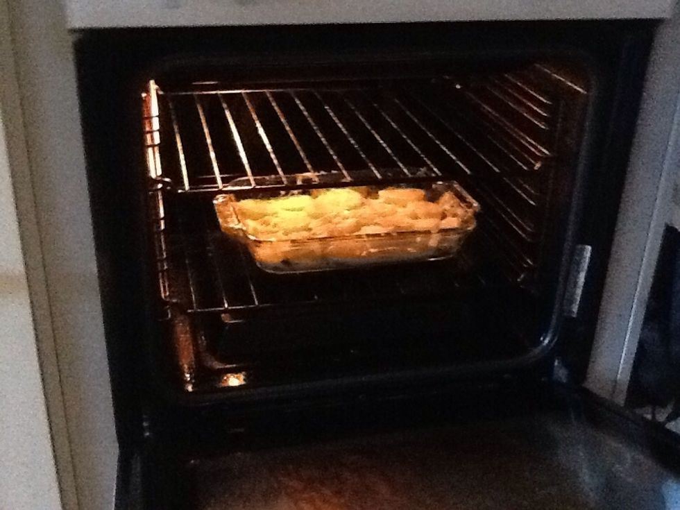 And put the whole thing in the oven for 30 minutes.