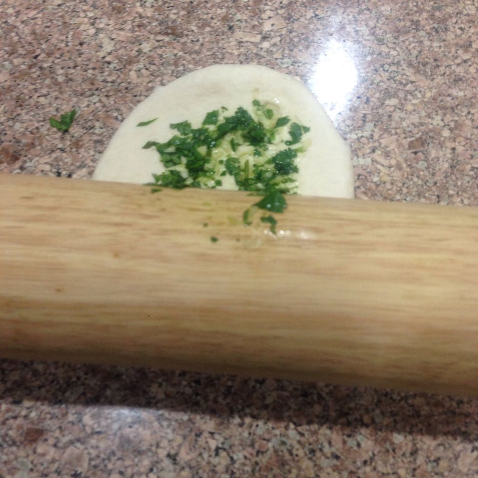 And roll out, so they stick