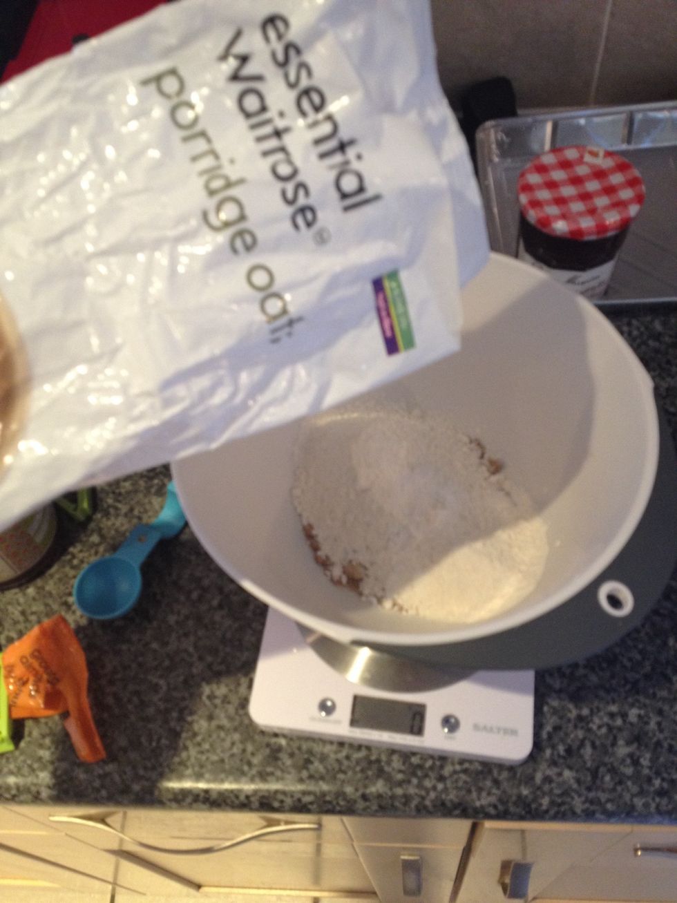And rolled oats