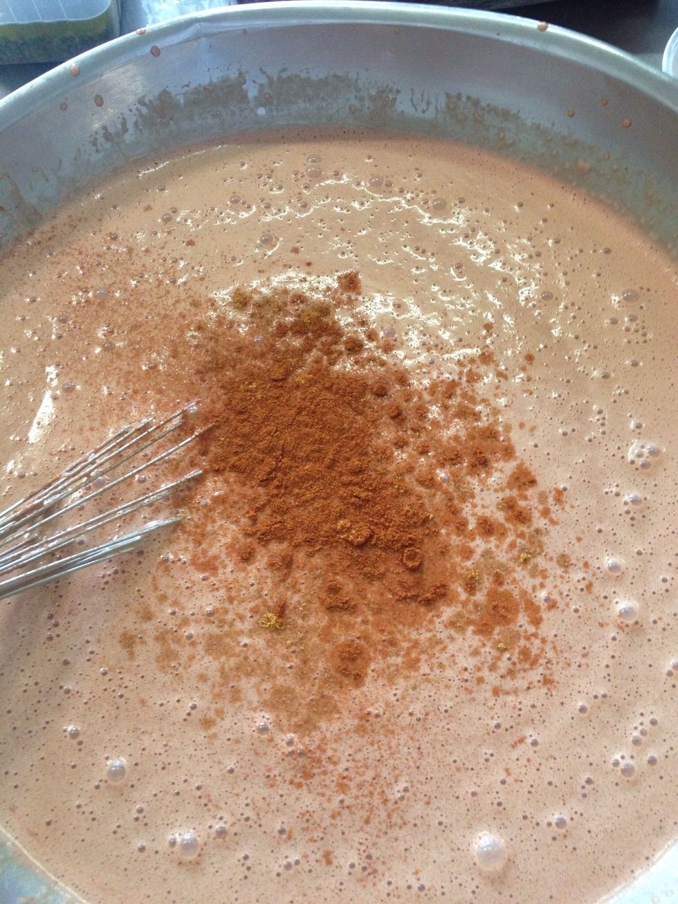 And season, make sure you taste it. Season some more, you want to season it right up as when it is served chilled you still want to taste it.