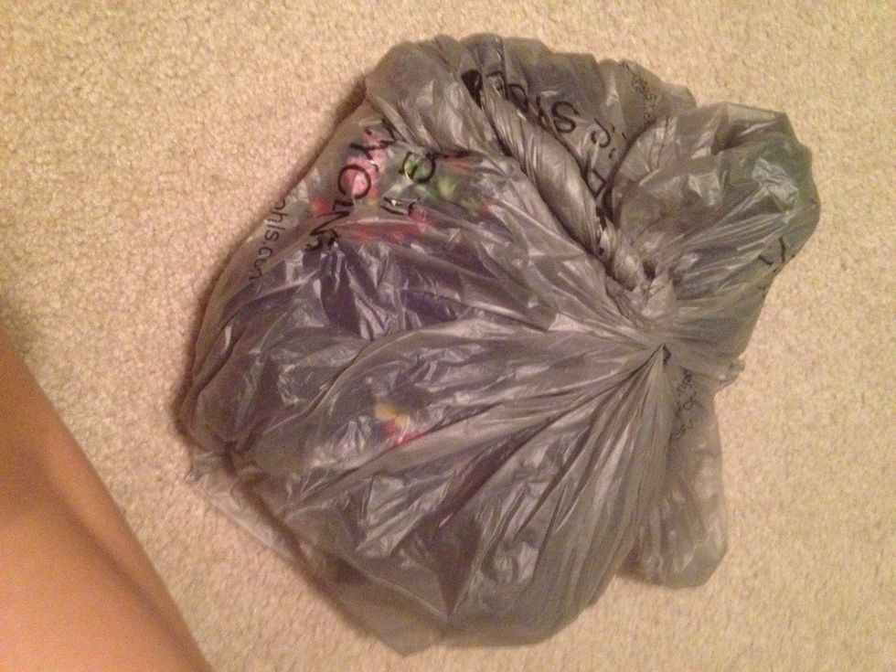 And securely close the bag