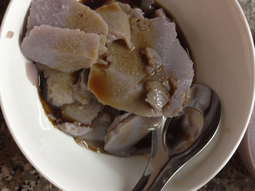 And serve very cold on a hot day