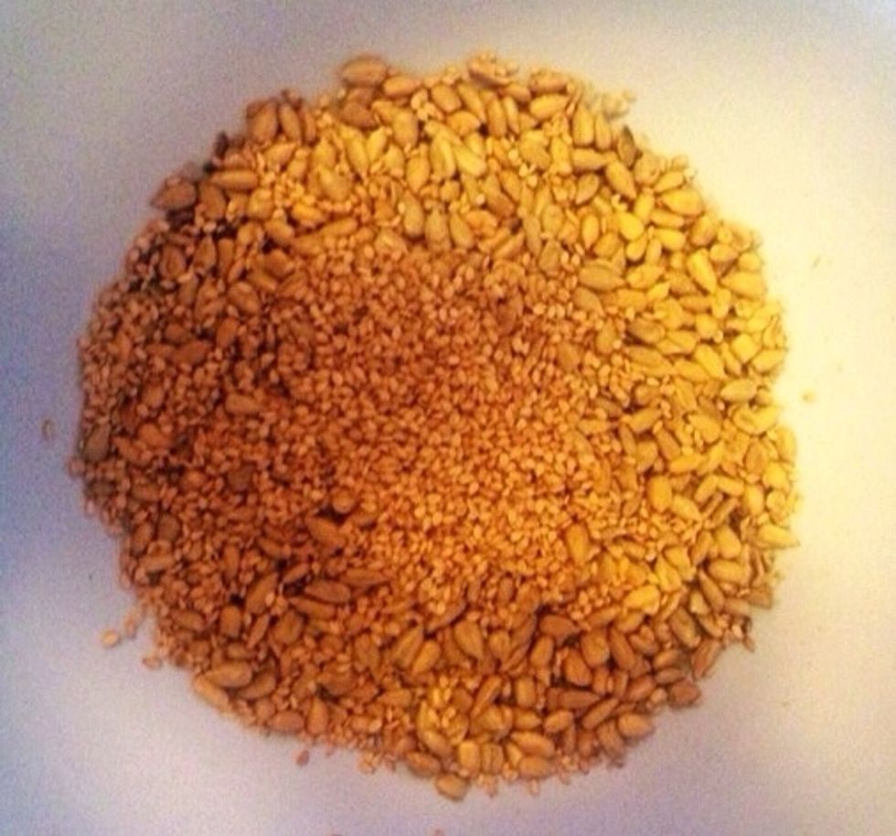 ..and sesame seeds.
