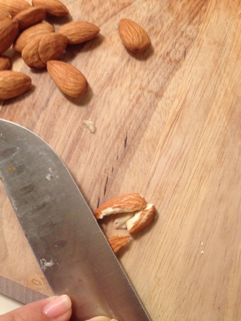 And smushed almond :)