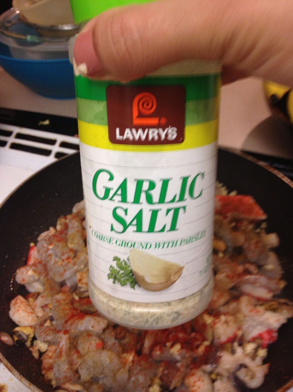 And some garlic salt