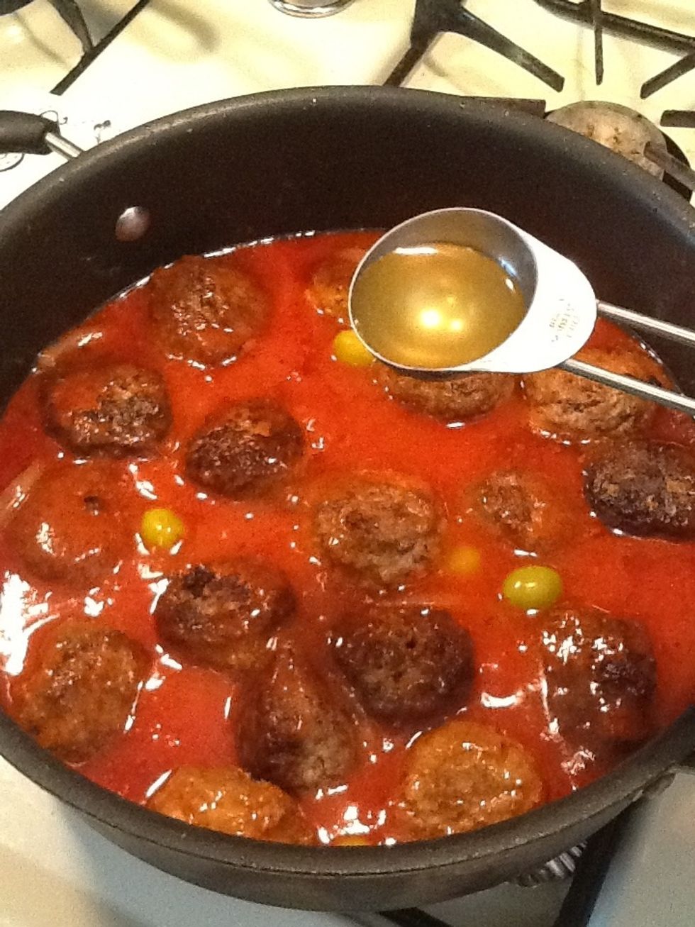 And some olive juice