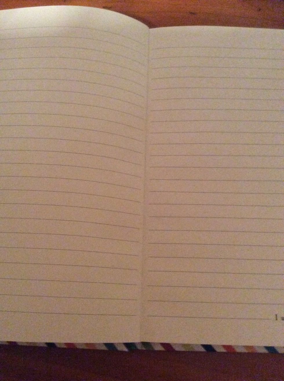 And some paper. Now we can get started!