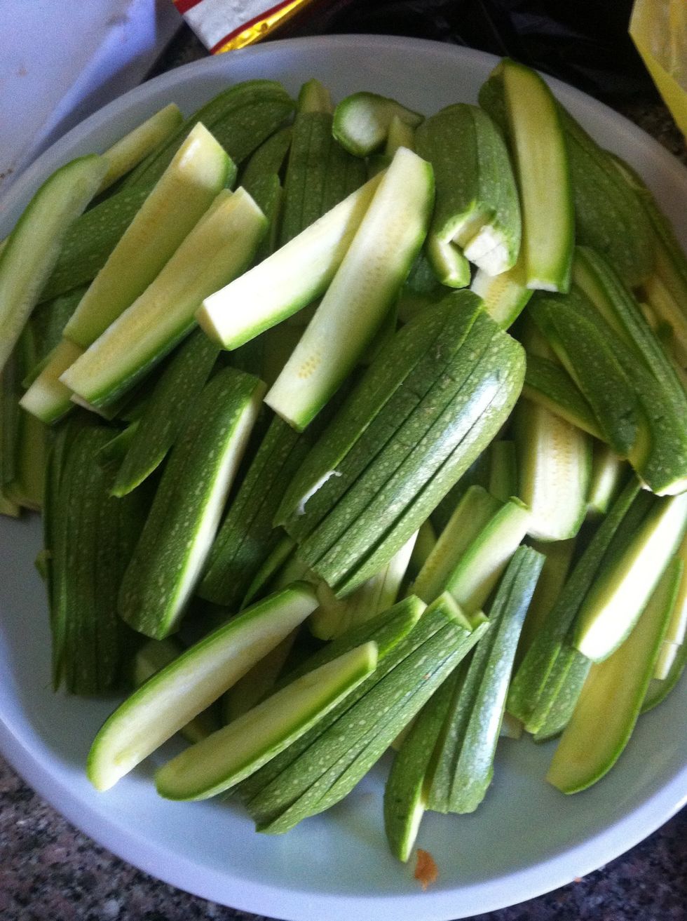 And some squash ... I think that's it's name.. \u0643\u0648\u0633\u0627 in Arabic.