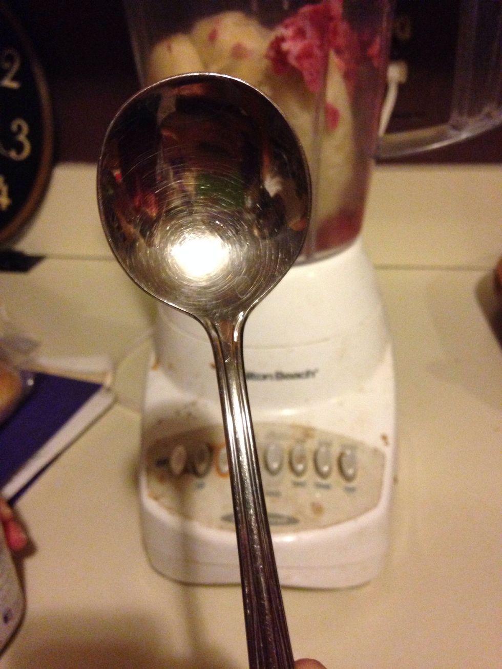 And spoon