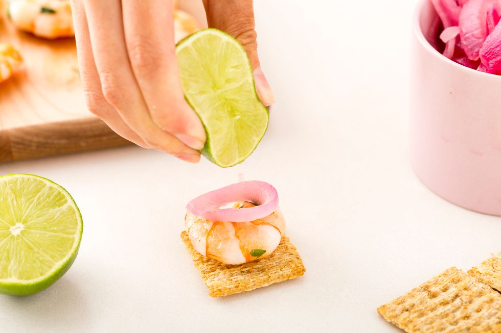 And squeeze a little lime juice on top.