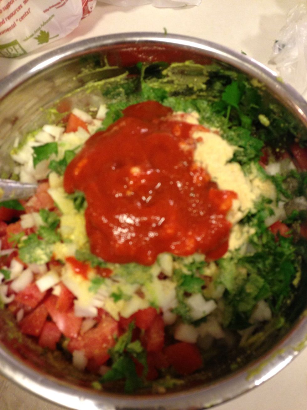 And sriracha