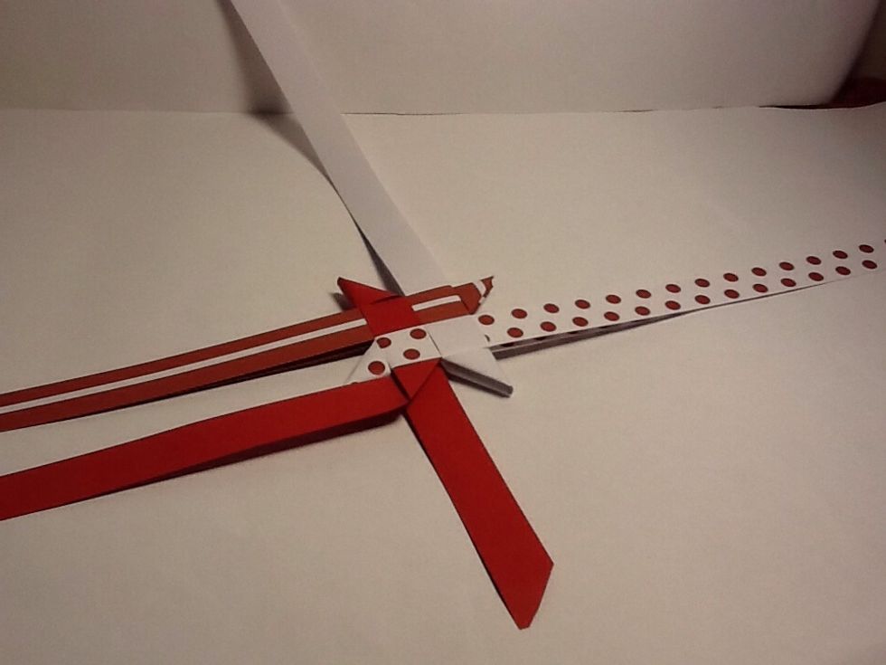 And start making flat triangles out of all the ones you missed out