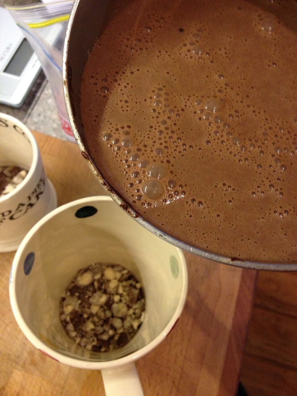 And start pouring into your mug