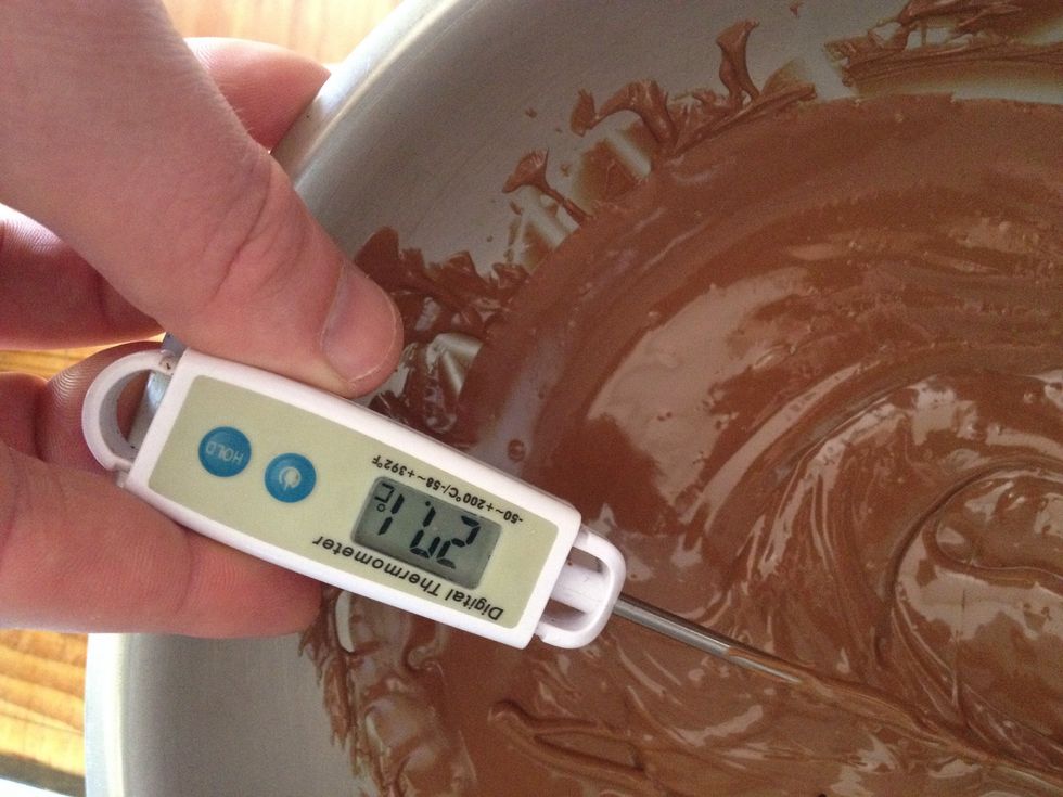 And stir until it gets to 27c