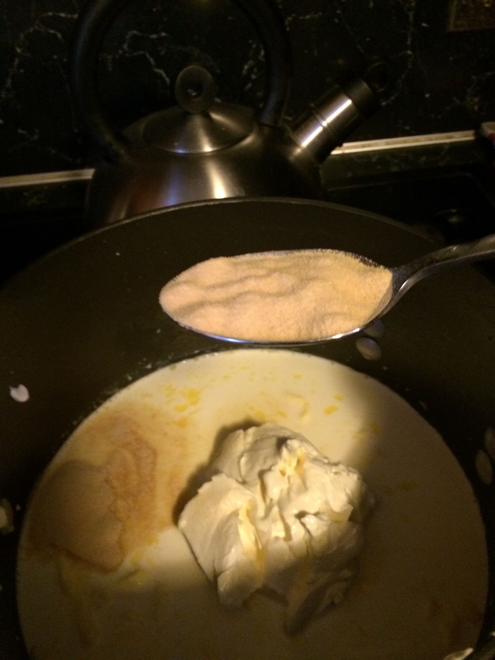 And stir