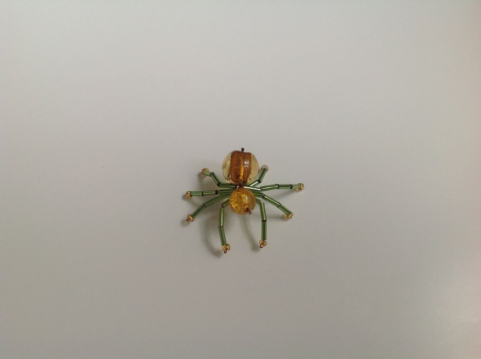 And tada!! A cute spider. :D