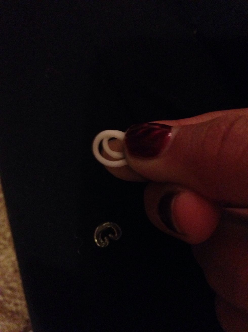 And take the rubber band on top