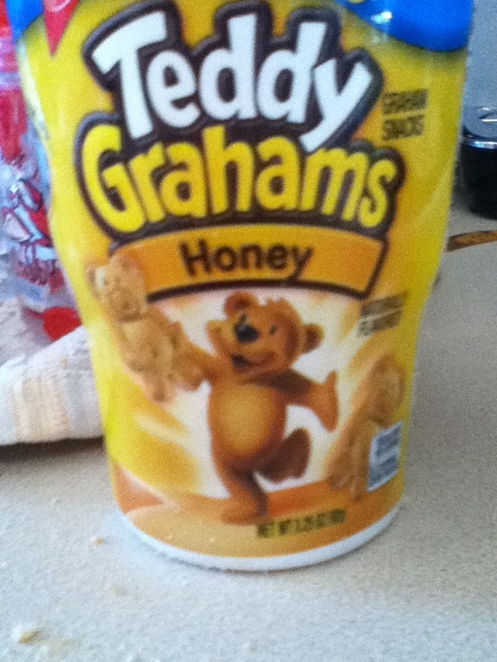 And teddy grahams,
