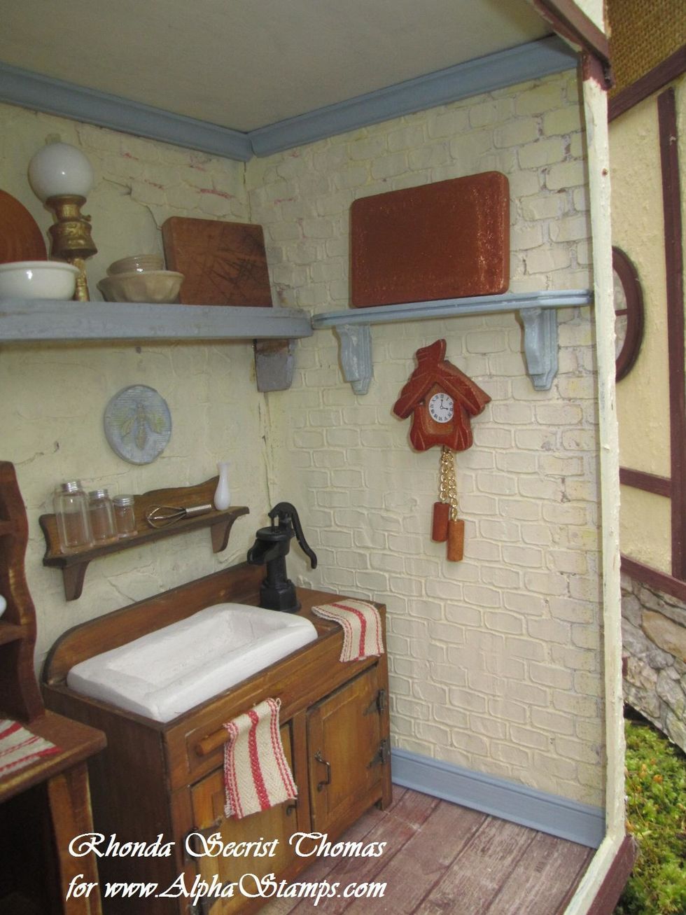 And the almost perfect replica for my small kitchen.