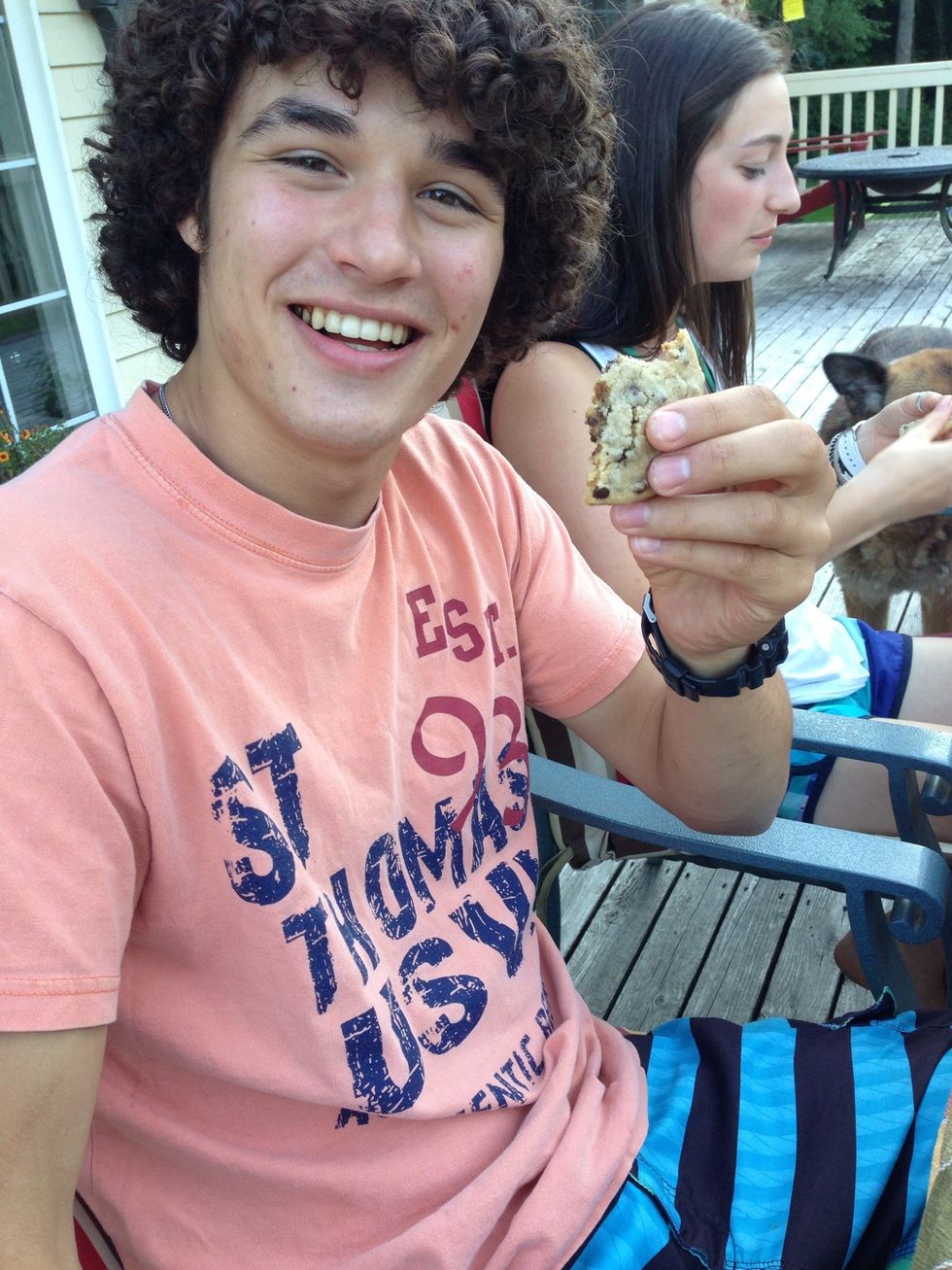 And the brother! They said they were the best cookies I'd ever made! \ud83d\udc4d