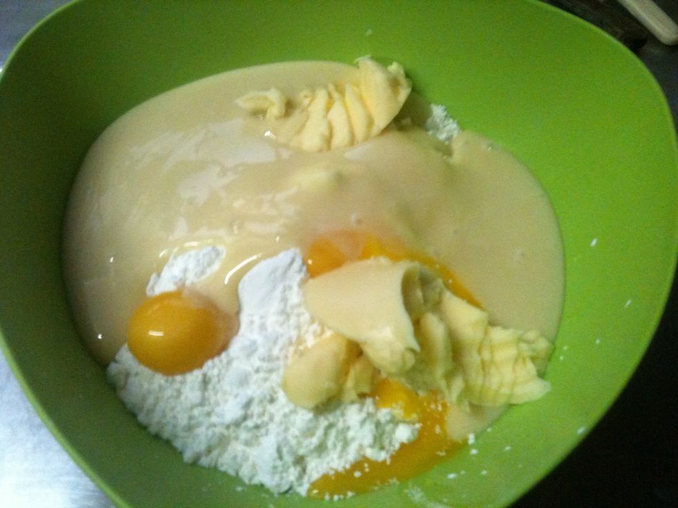 And the butter or margarine