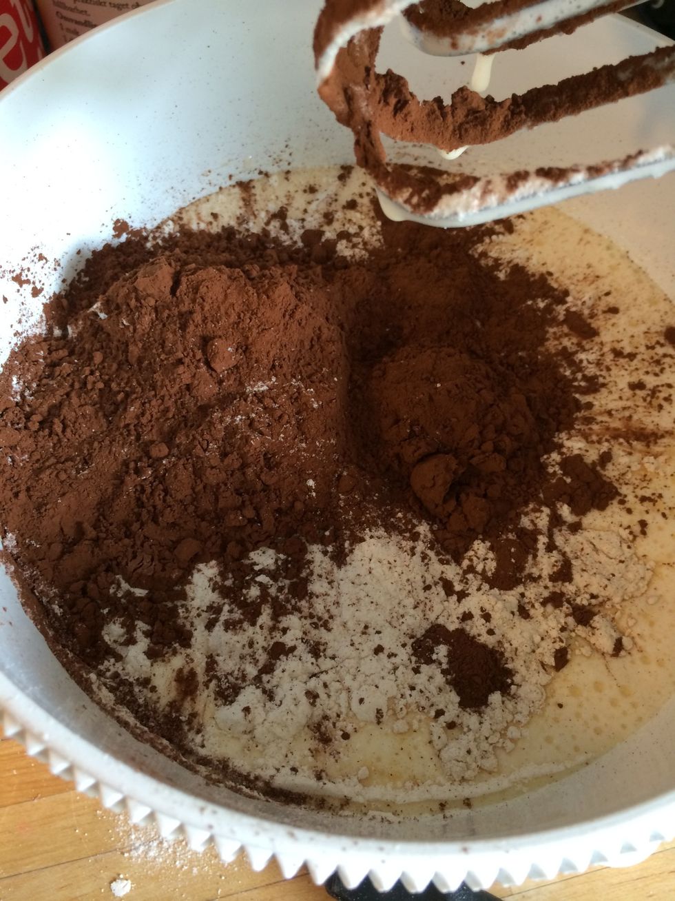 And the cacao powder.