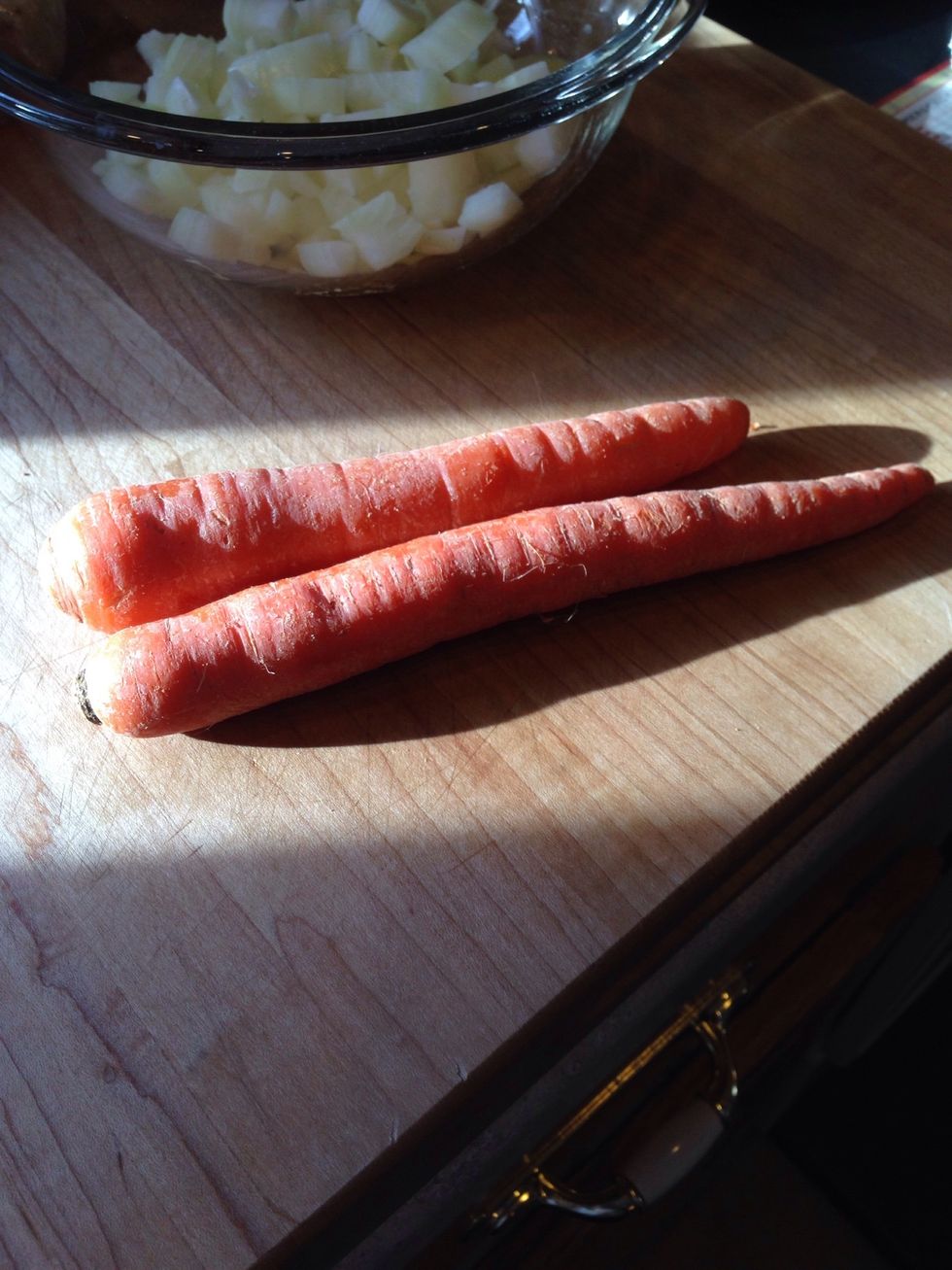 And the carrots...