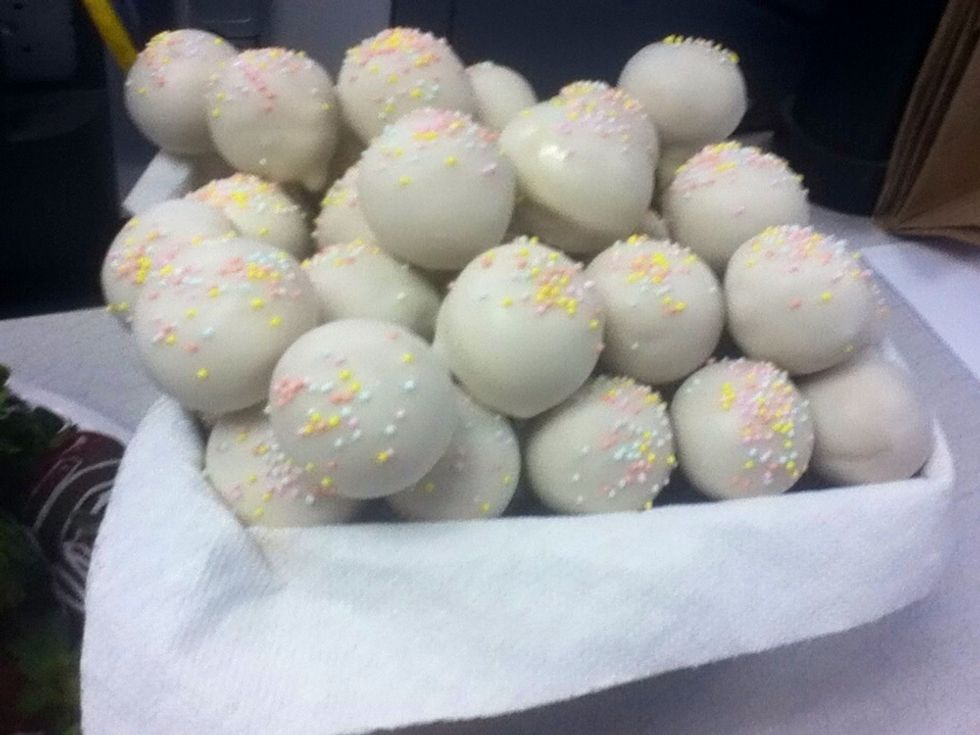 and the chocolate coating is thinner, so they are sweet but not too sweet