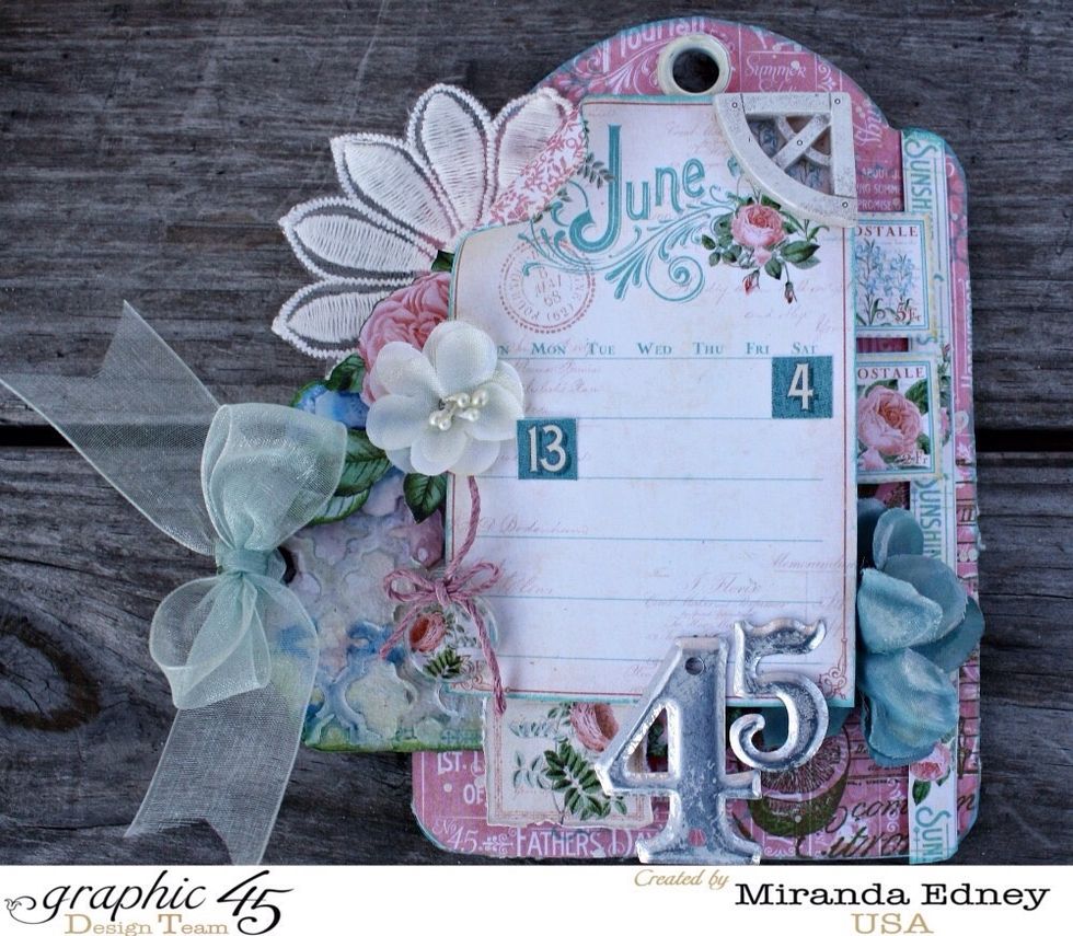 And the completed month.