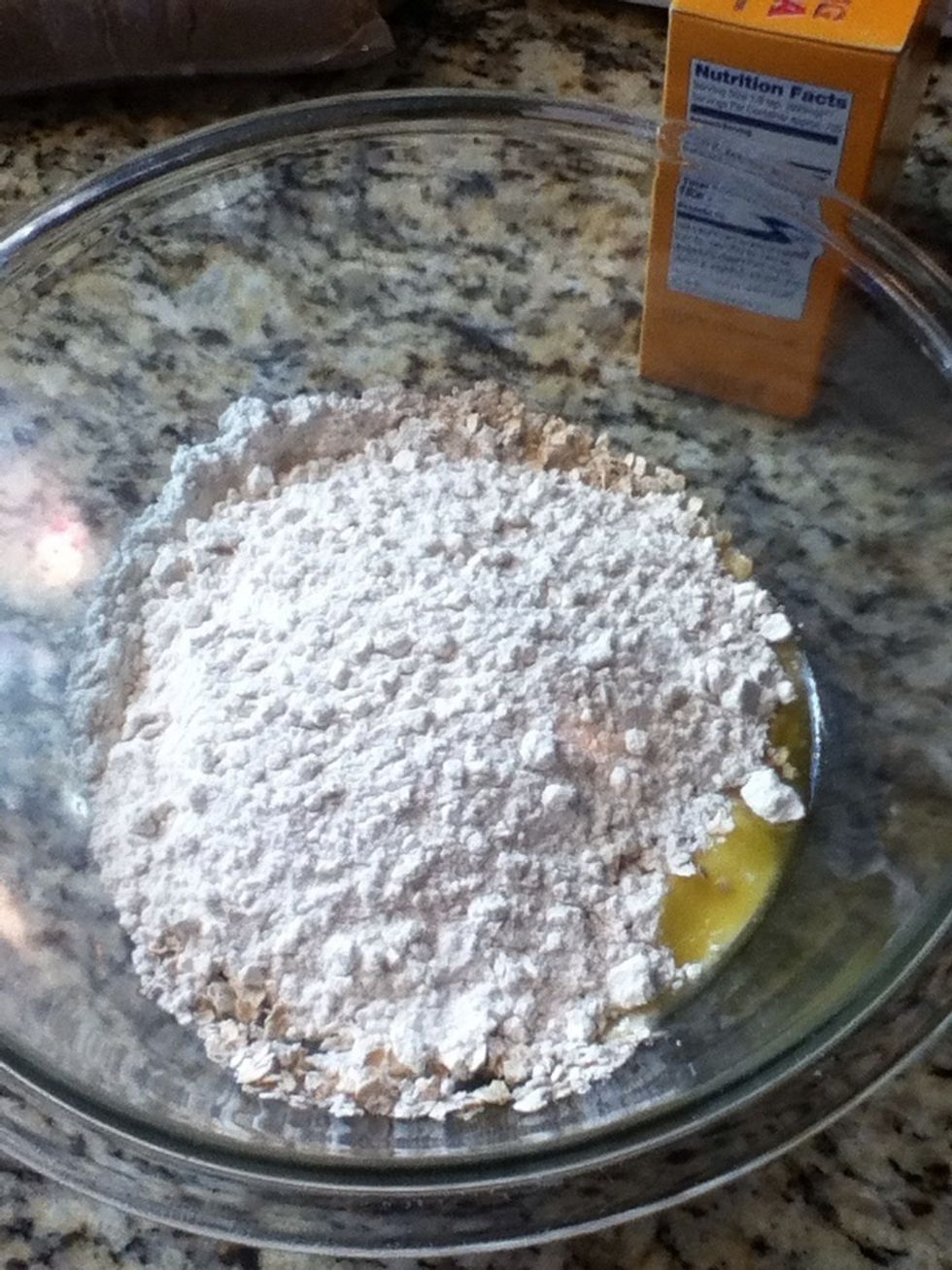 And the cup of flour...