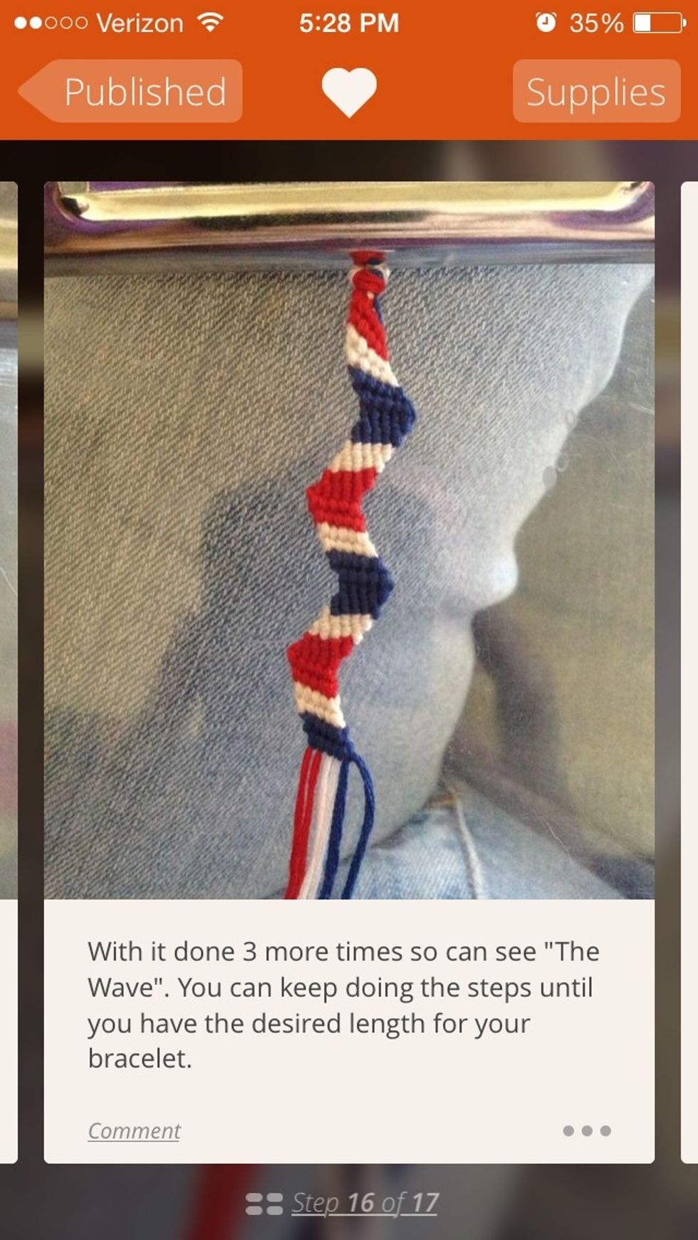 And the ending where I make the ZigZag bracelet (or wave bracelet), you will love this bracelet. We will just be doing the ZigZag a little different.