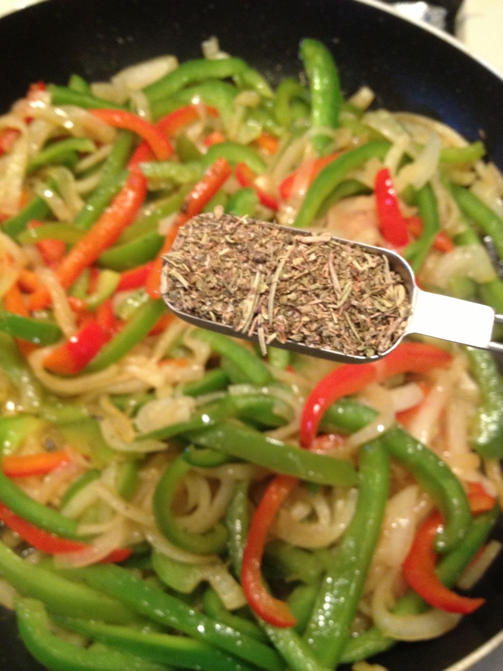 And the Italian seasoning.