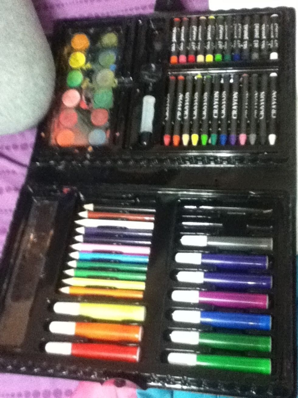 And the markers. This is a really cool set.