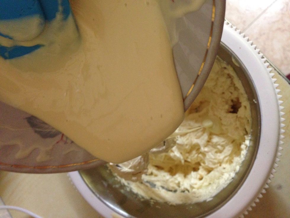 And the melted chocolate