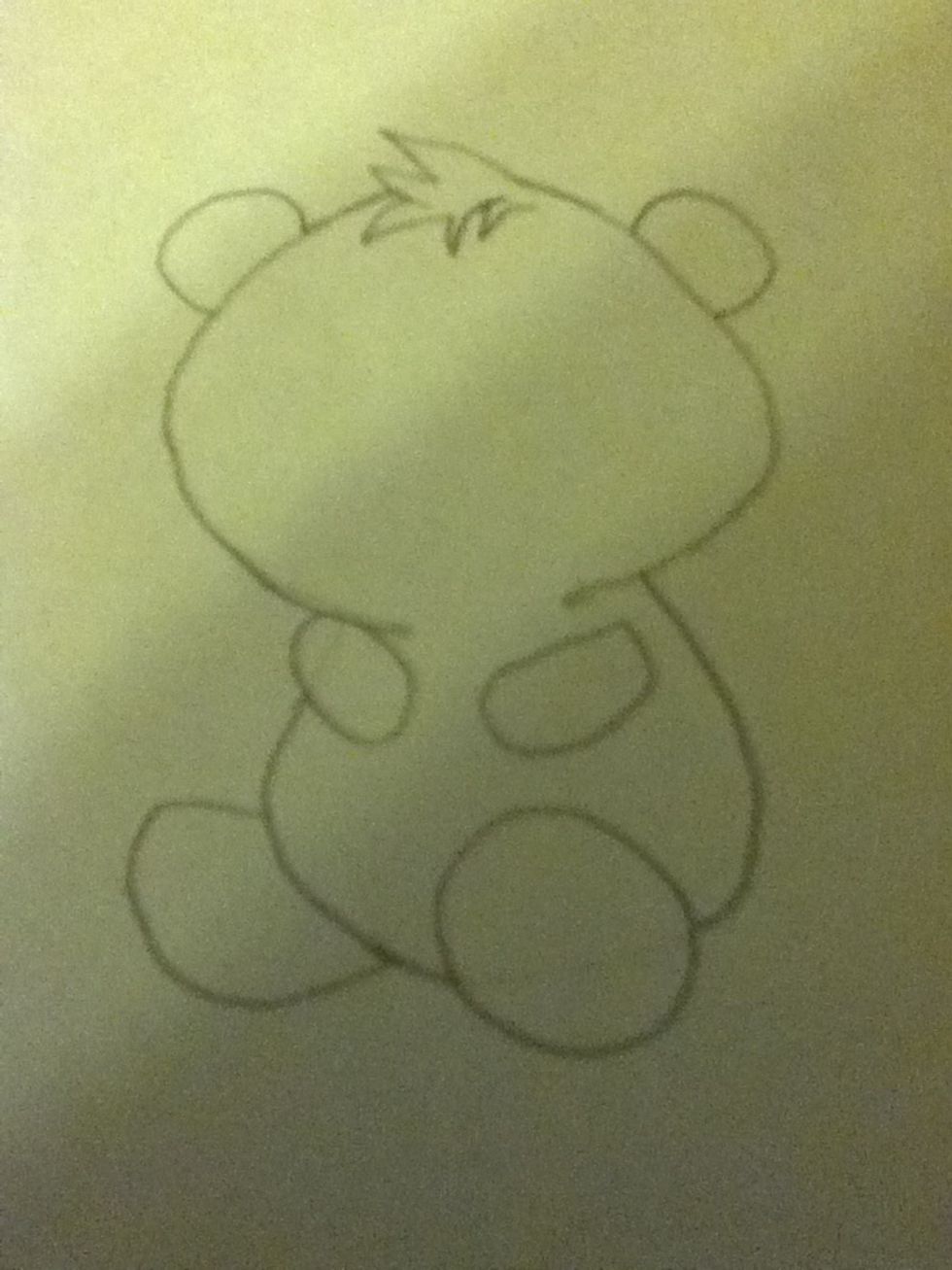And the other arm and foot