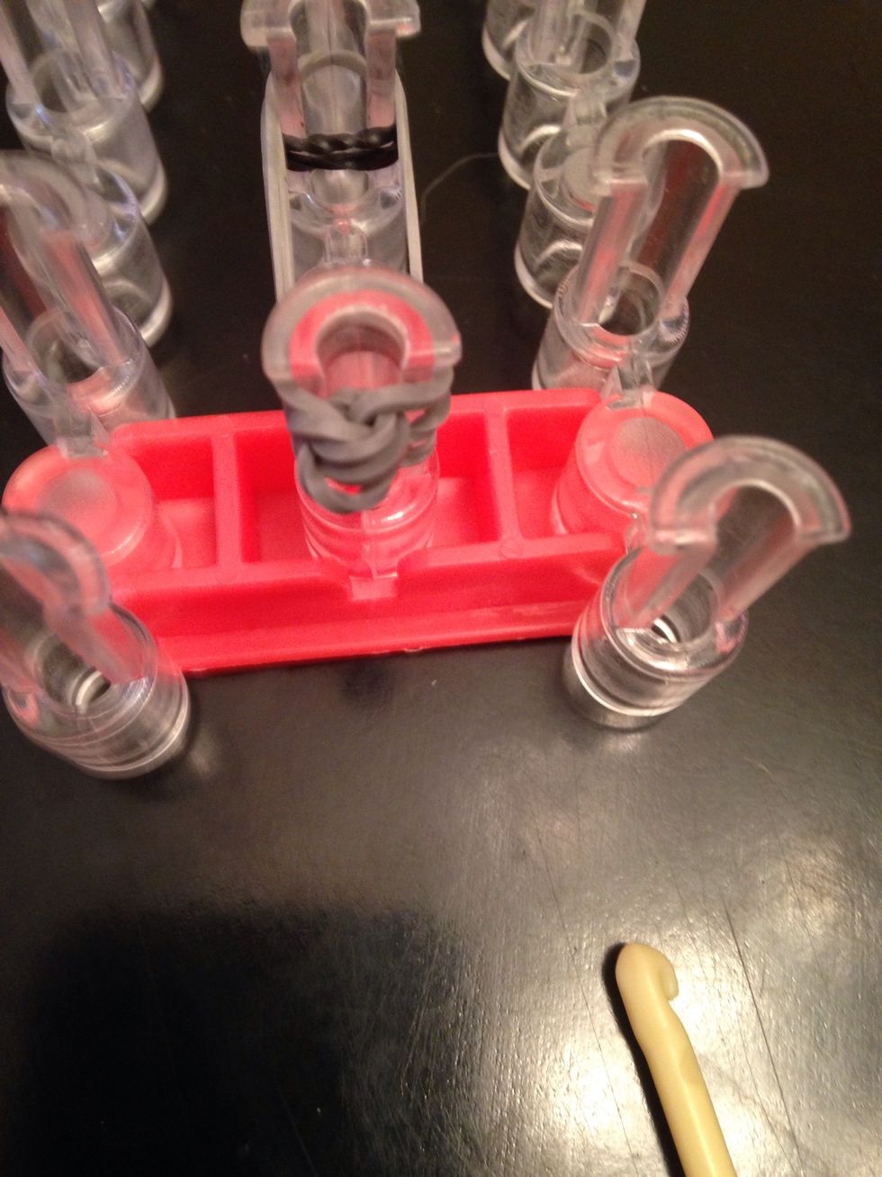 And the other side on the same peg