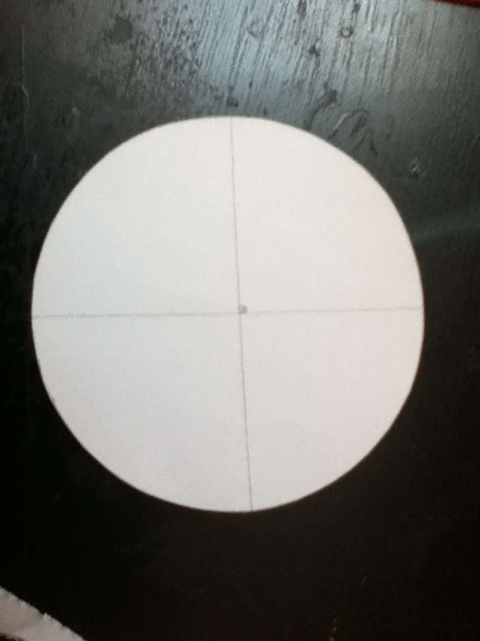 And the other way, to divide it roughly in fourths.